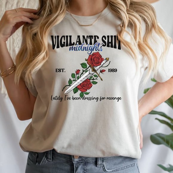 Taylor's Album Shirt, Vigilante Shit Shirt, Taylor Swift The Eras Tour Shirt - Picture 2 of 4